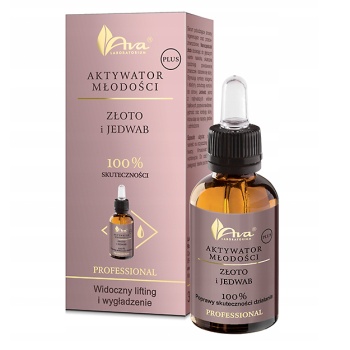 AVA LABORATORIUM Aktywator Młodości PLUS Złoto i Jedwab ‧ 30 ml
